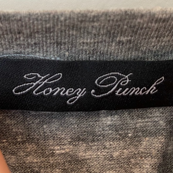 Gray Tie-Knot T-shirt Dress w/ Cut-Outs - Picture 6 of 8